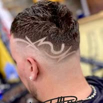 Hair tattoo — coupe réalisée au salon