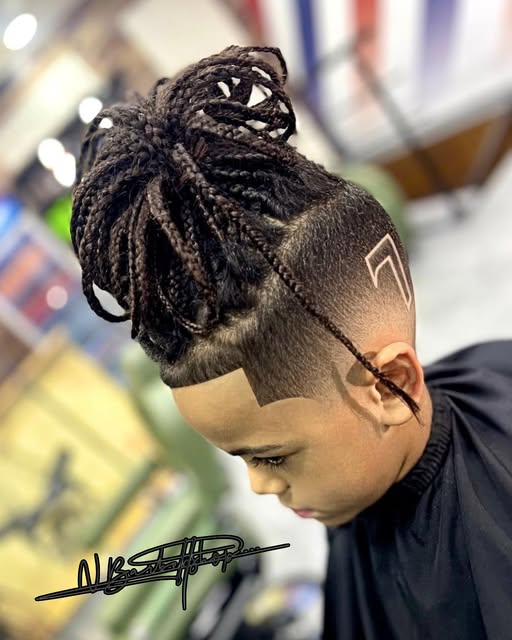 Tresses & design — coupe réalisée au salon