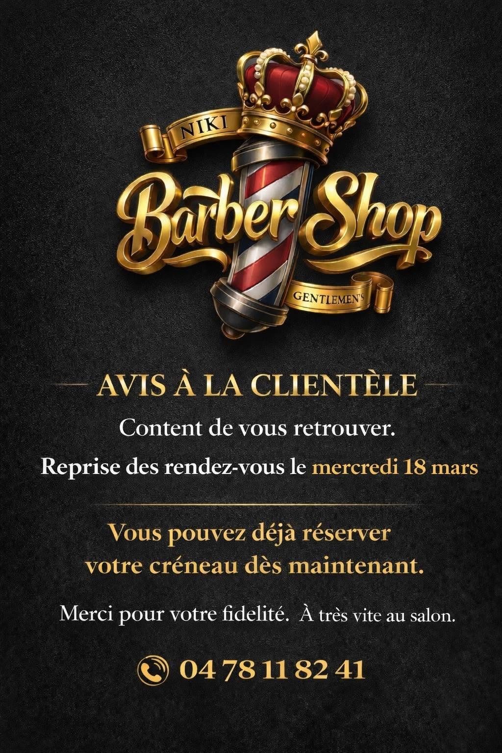 Avis à la clientèle